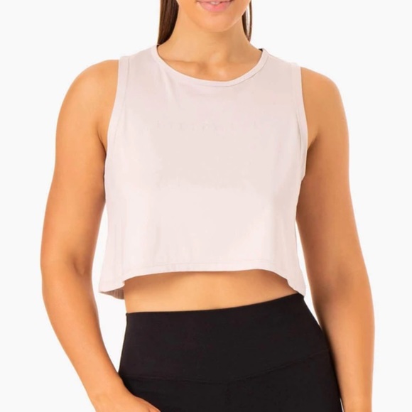 Ryderwear Tops - NWT Ryderwear hybrid muscle tank - ivory